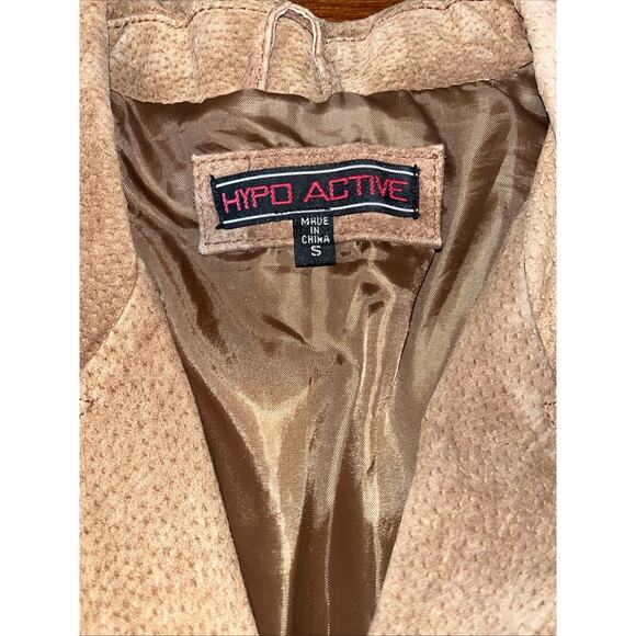 Hypo Active Women's Brown Leather Jacket Size S Needs Cleaning - Picture 2 of 10